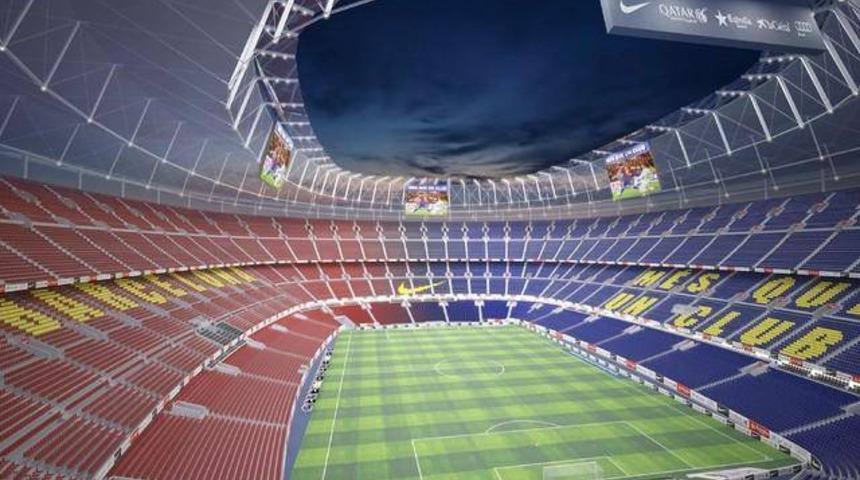 İşte Barça'nın yeni stadı