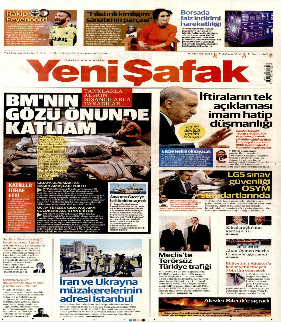 Yeni Şafak Gazetesi