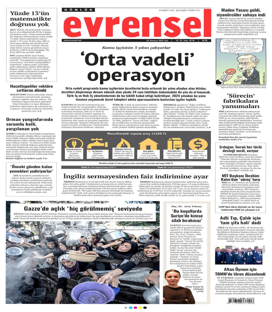 Evrensel Gazetesi