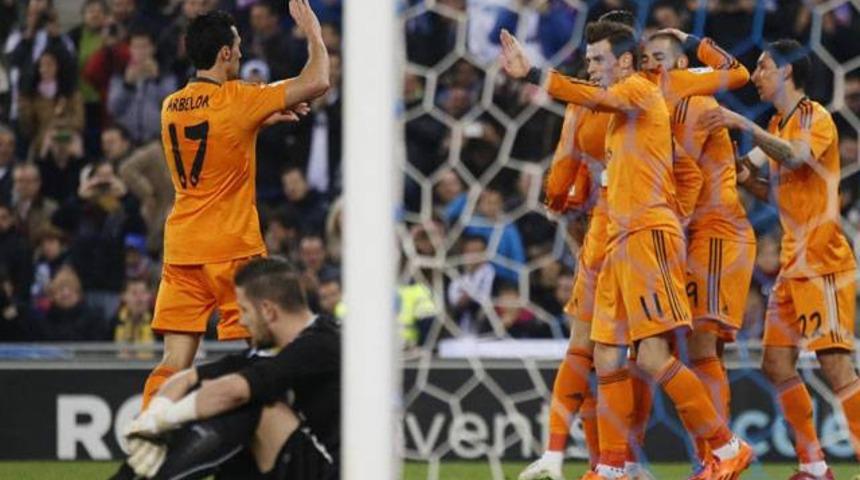 Real Madrid&rsquo;den tek kurşun