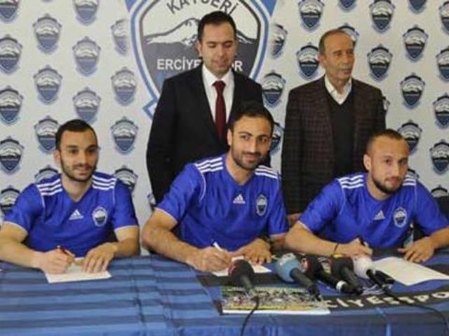 Kayseri Erciyesspor'da imza şov