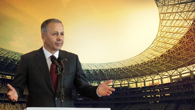 Bakan Yerlikaya duyurdu! Tribünlerde yeni dönem: 'Tüm valilere talimat verdim'