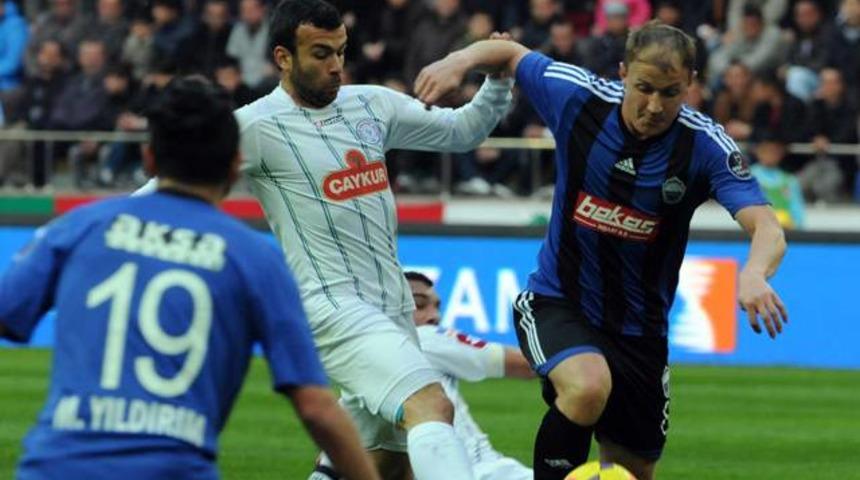 Kayseri'de puanlar paylaşıldı