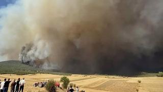 Orman Bölge Müdürü alevlerin arasında kaldı! Ekip 'acil koduyla' yardım çağrısı yaptı