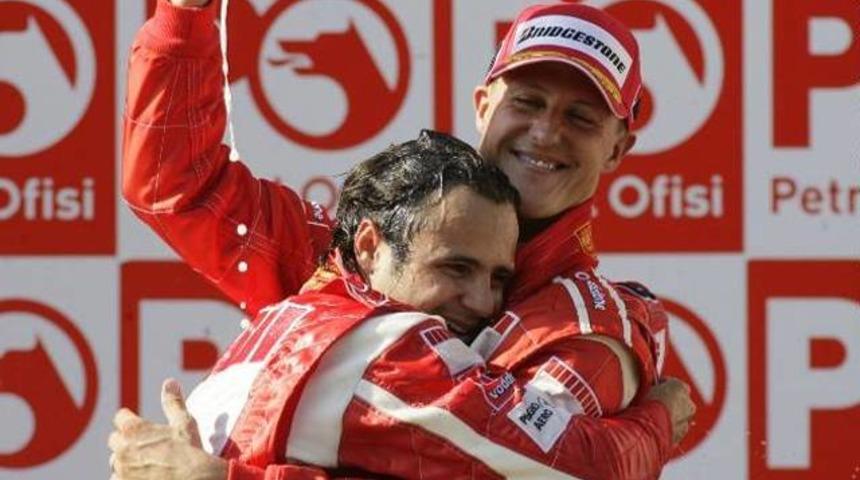 "Schumi bana tepki verdi"