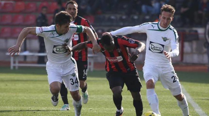 Gaziantep'te puanlar paylaşıldı