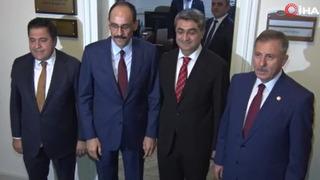 MİT Başkanı  İbrahim Kalın, Terörsüz Türkiye süreci kapsamında Yeni Yol Partisi'ni ziyaret etti