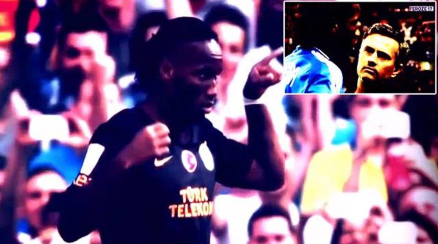 Galatasaray taraftarından Chelsea'ye &ccedil;ıldırtan klip