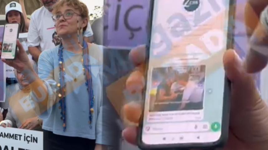  Yasemin Minguzzi eylem sırasında aldığı tehdit mesajını paylaştı! "Şikayetinizi geri çekmezseniz..."