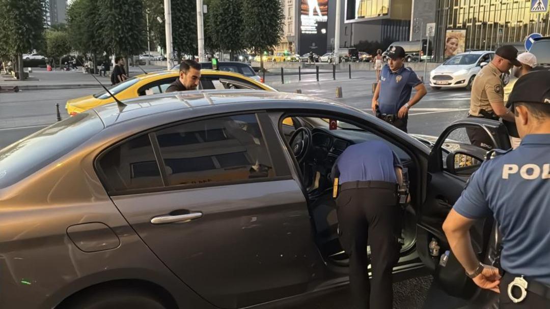 Taksim de helikopter destekli  Huzur İstanbul  uygulaması 1