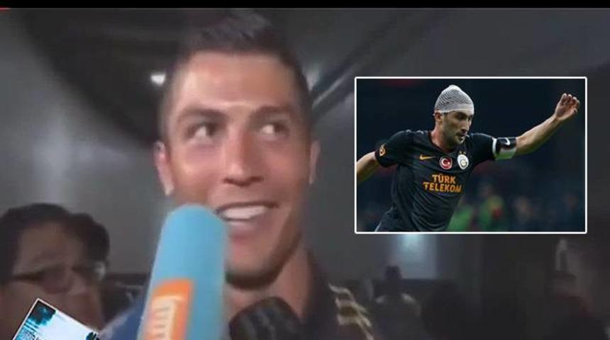 Ronaldo'dan kopartan Sabri r&ouml;portajı