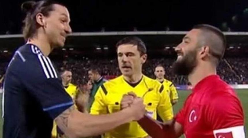 Arda Turan ile Zlatan Ibrahimovic yan yana geldi