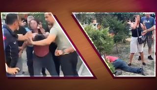 Yer: İzmir! Zabıta seyyar satıcı darp etti: Tepki çeken anlar kamerada!