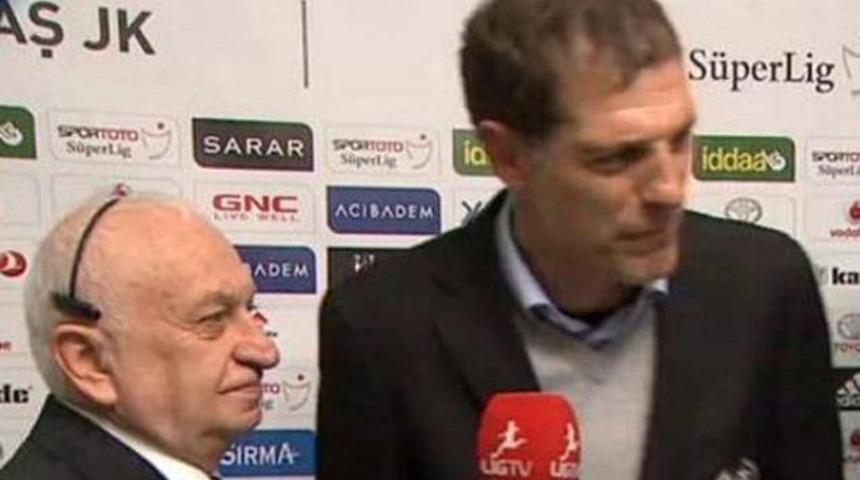 Bilic canlı yayını terk etti!