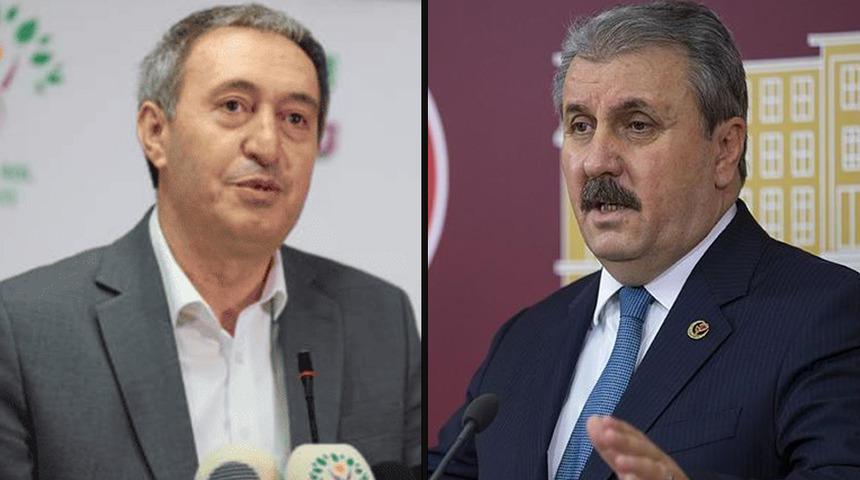 Destici, "DEM Parti kendini feshetmeli" dedi ortalık karıştı! DEM Parti ile BBP sosyal medyadan birbirine girdi