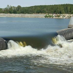 Edirne'deki hidroelektrik santralinden Meriç Nehri'ne su salındı