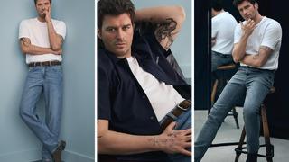 Sade ama etkileyici! Kıvanç Tatlıtuğ'un beyaz tişört-jean kombinine benzer alternatifler