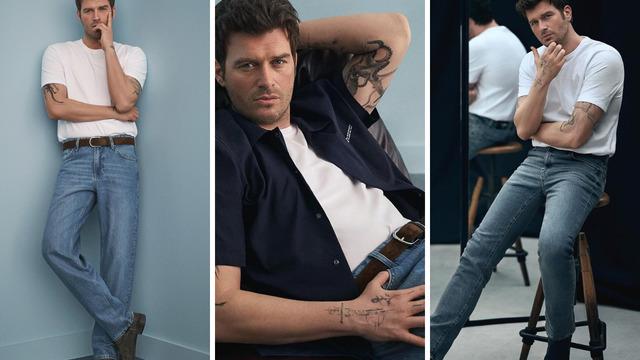 Sade ama etkileyici! Kıvanç Tatlıtuğ'un beyaz tişört-jean kombinine benzer alternatifler