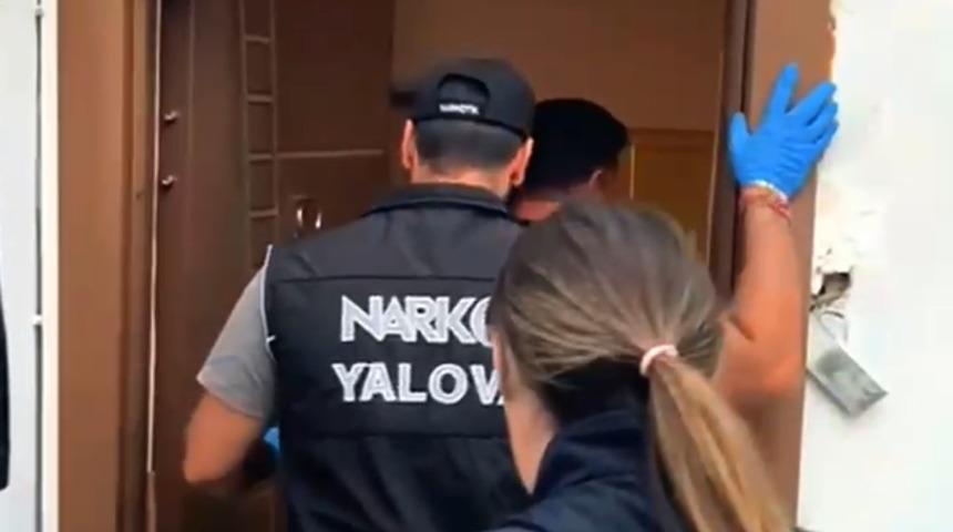 Yalova’da uyuşturucu operasyonunda 5 tutuklama