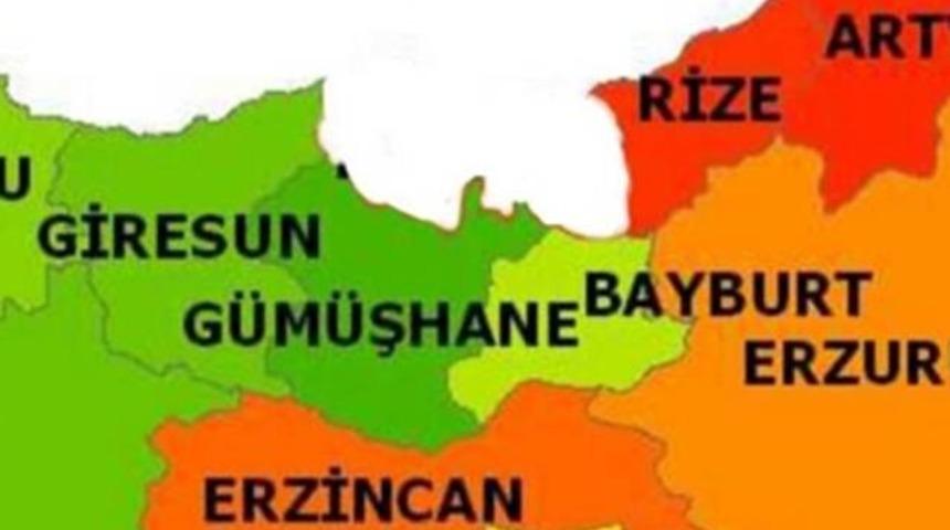 Trabzon'u haritadan sildiler!