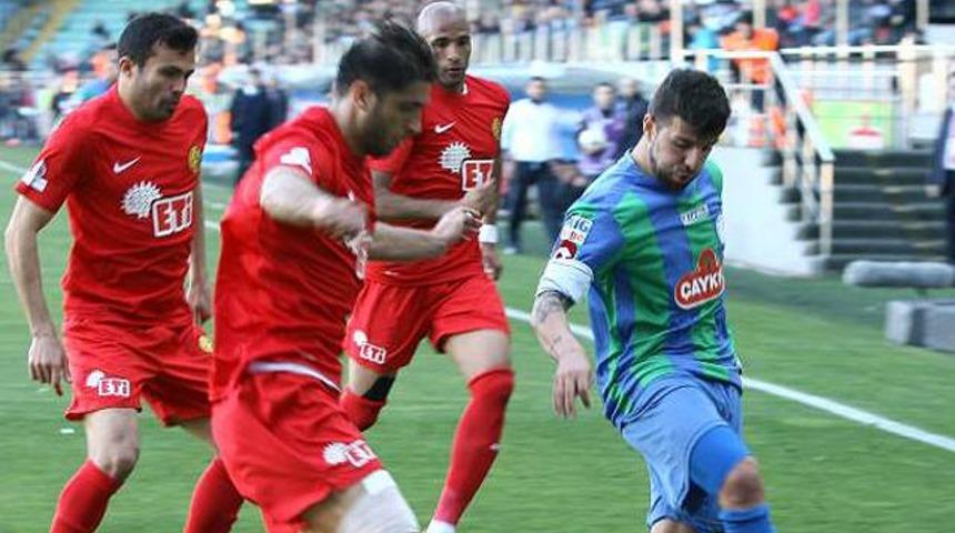 Rize'de puanlar paylaşıldı