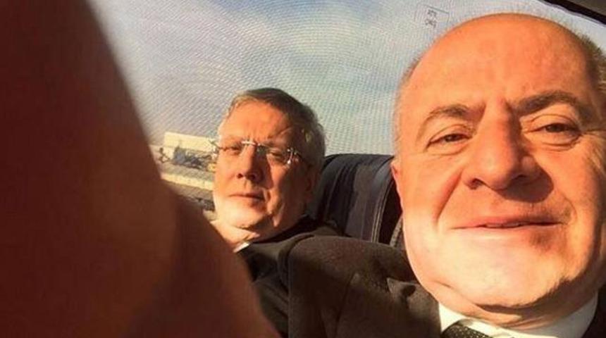 Aziz Yıldırım'lı selfie