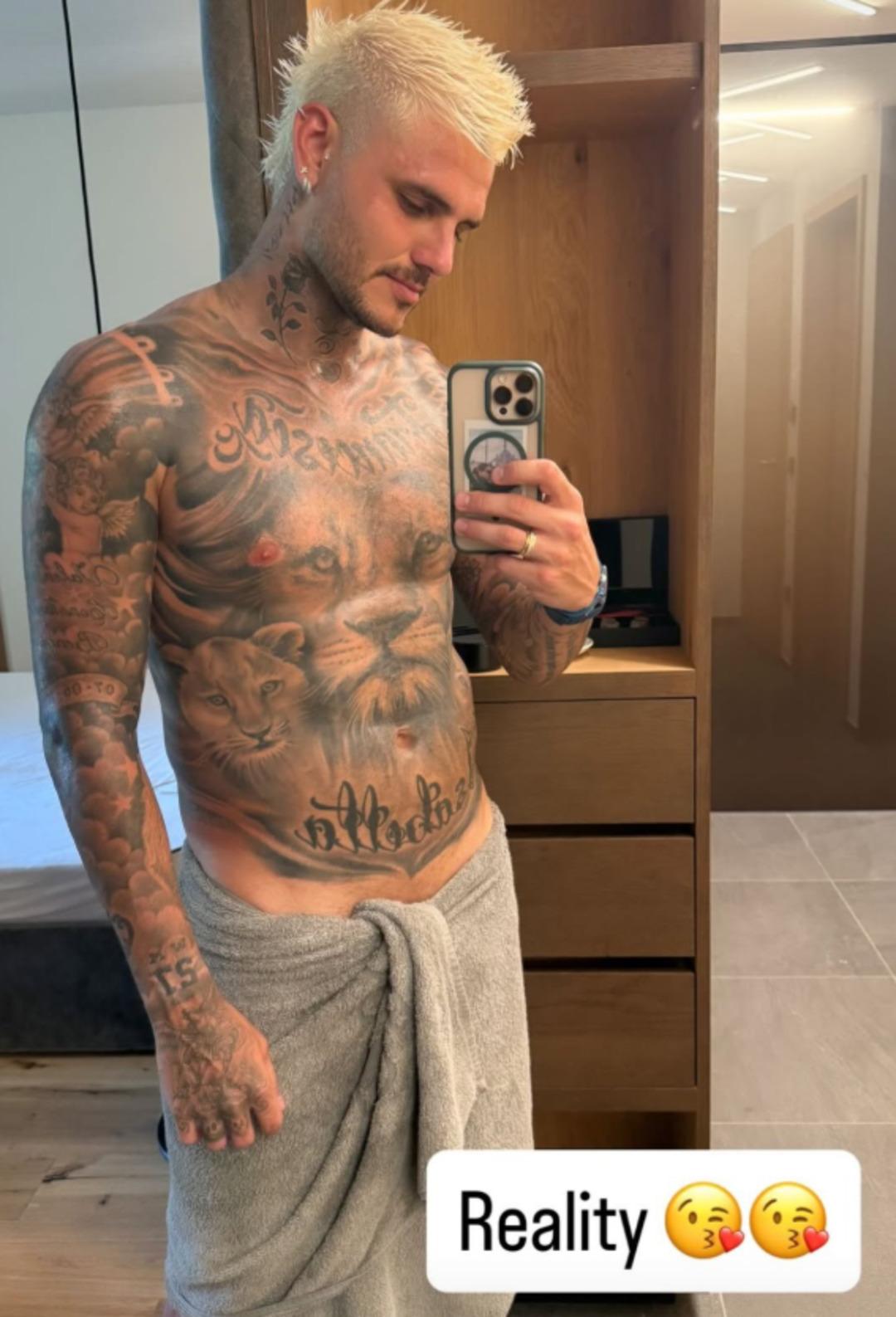 Mauro Icardi, son halini paylaştı ve taraftarı kahkahaya boğdu! "7 ay futboldan uzak kalmamın ardından..." 2