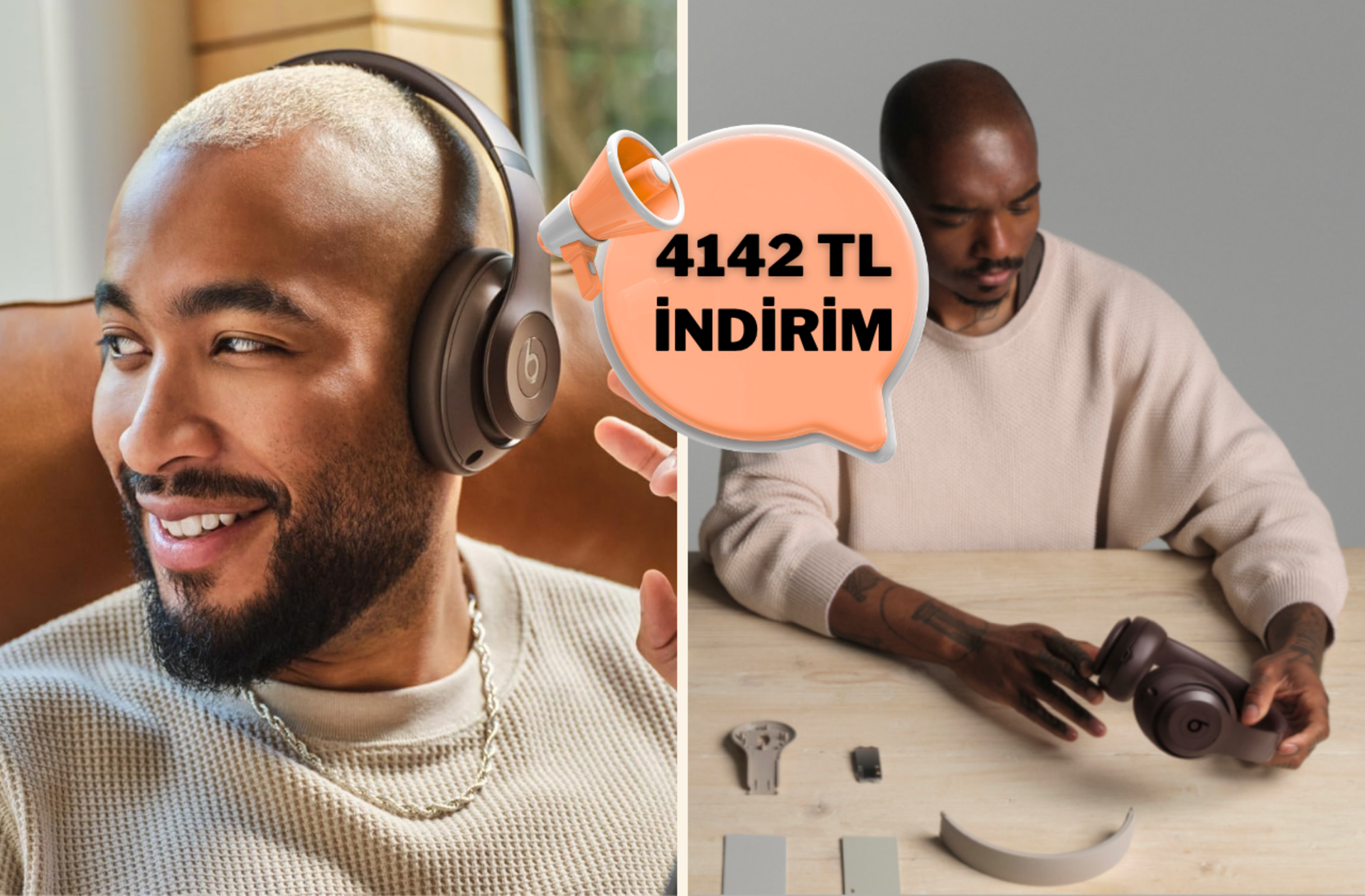 Sıradan kulaklıkları unutun! Gürültü önleyici Beats Studio Pro günün fırsat ürünü oldu