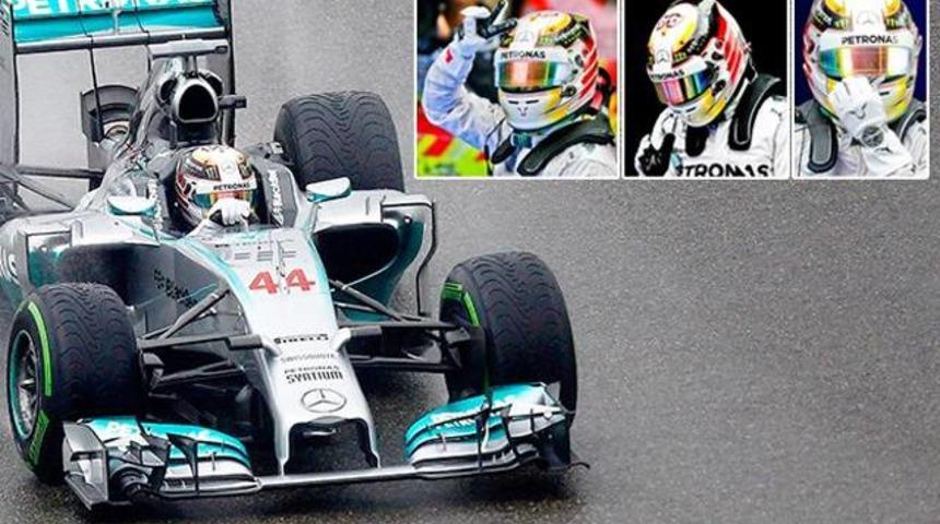 Çin GP'sinde pole pozisyonu Lewis Hamilton'un