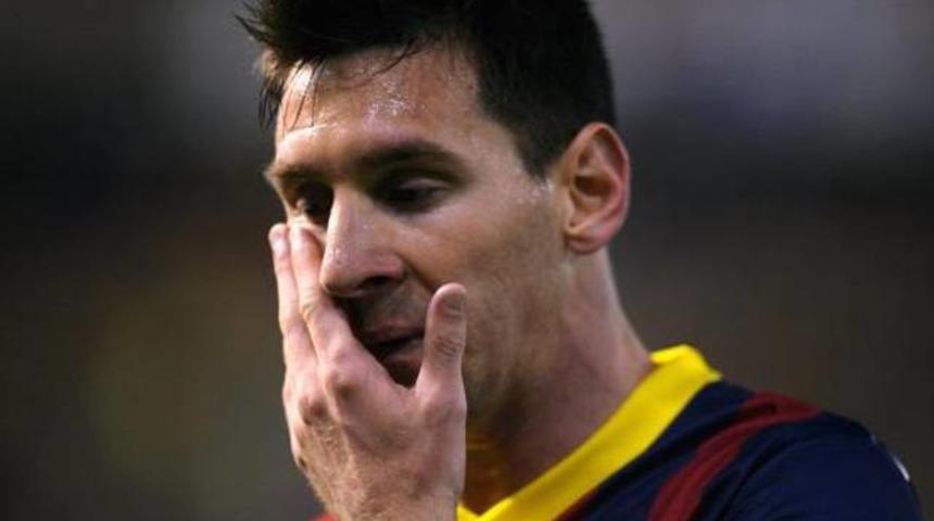 Messi bunu da yaşadı...