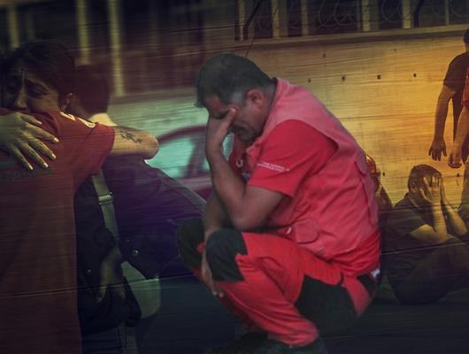 Adli Tıp önünde acının fotoğrafı! Adeta yıkıldılar...