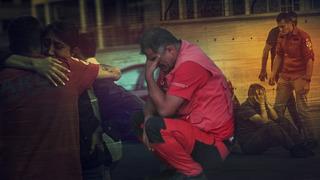 Adli Tıp önünde acının fotoğrafı! Yangın şehitlerinin aileleri adeta yıkıldı