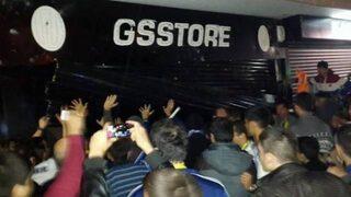 Galatasaray mağazasına işte böyle saldırdılar