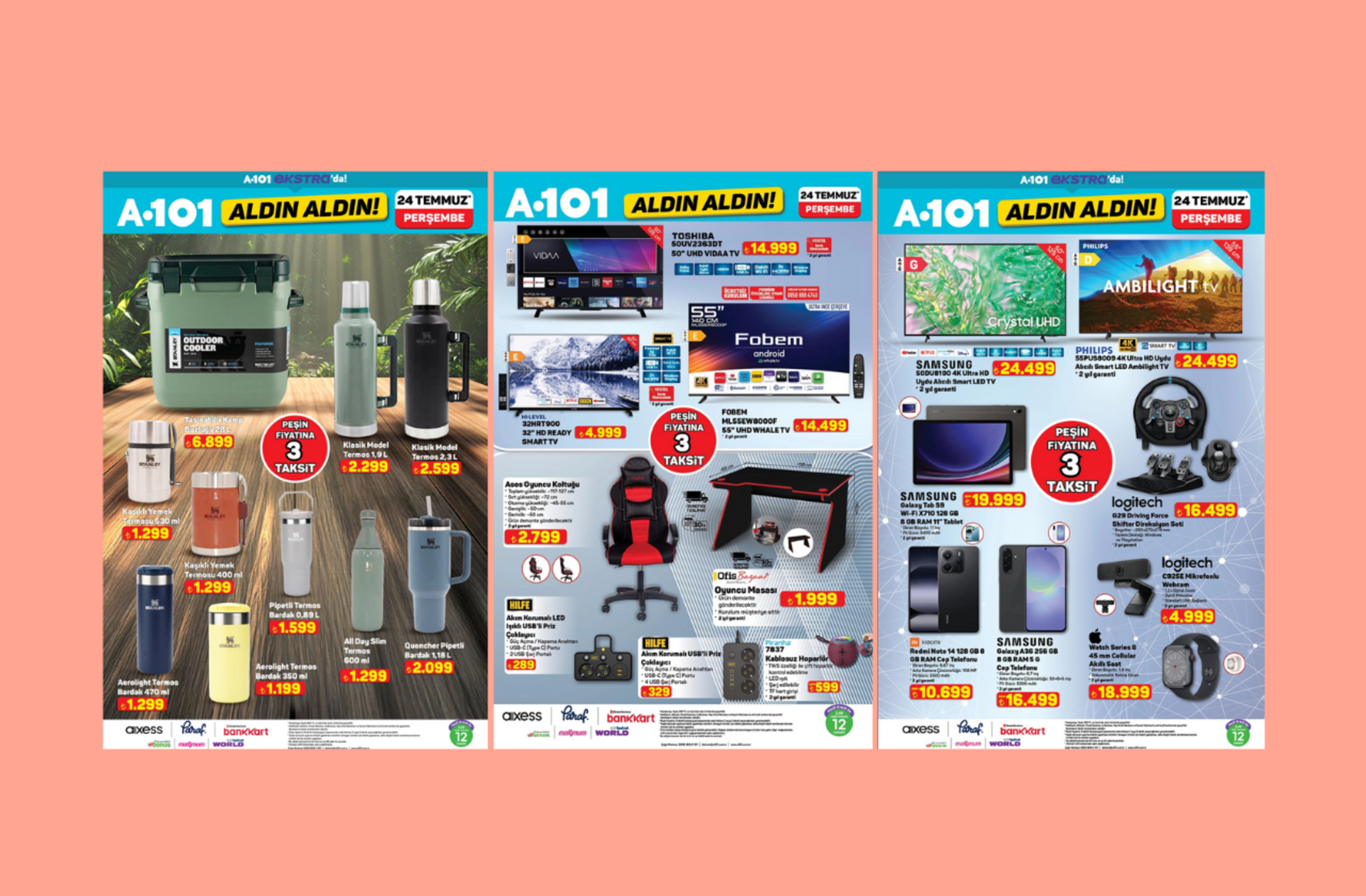 A101'e Stanley termos geliyor! İşte 24 Temmuz 2025 A101 Aldın Aldın Kataloğu