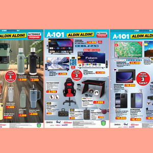 A101'e Stanley termos geliyor! İşte 24 Temmuz 2025 A101 Aldın Aldın Kataloğu