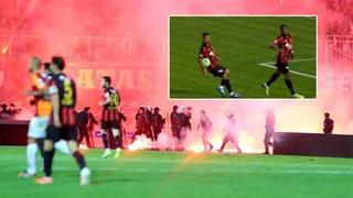 Konya'da Galatasaray'ı çıldırtan pozisyon