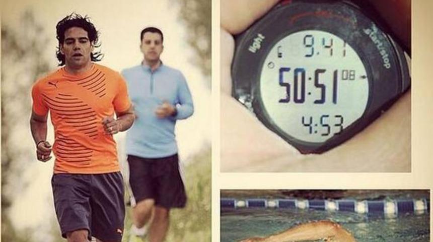9.4 km koştu 1.5 km y&uuml;zd&uuml;