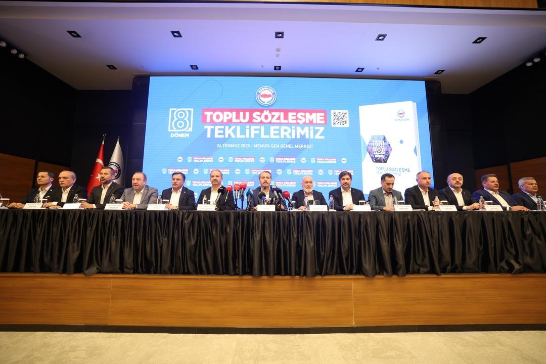 Memur-Sen, 8 inci dönem toplu sözleşme teklifini açıkladı 1