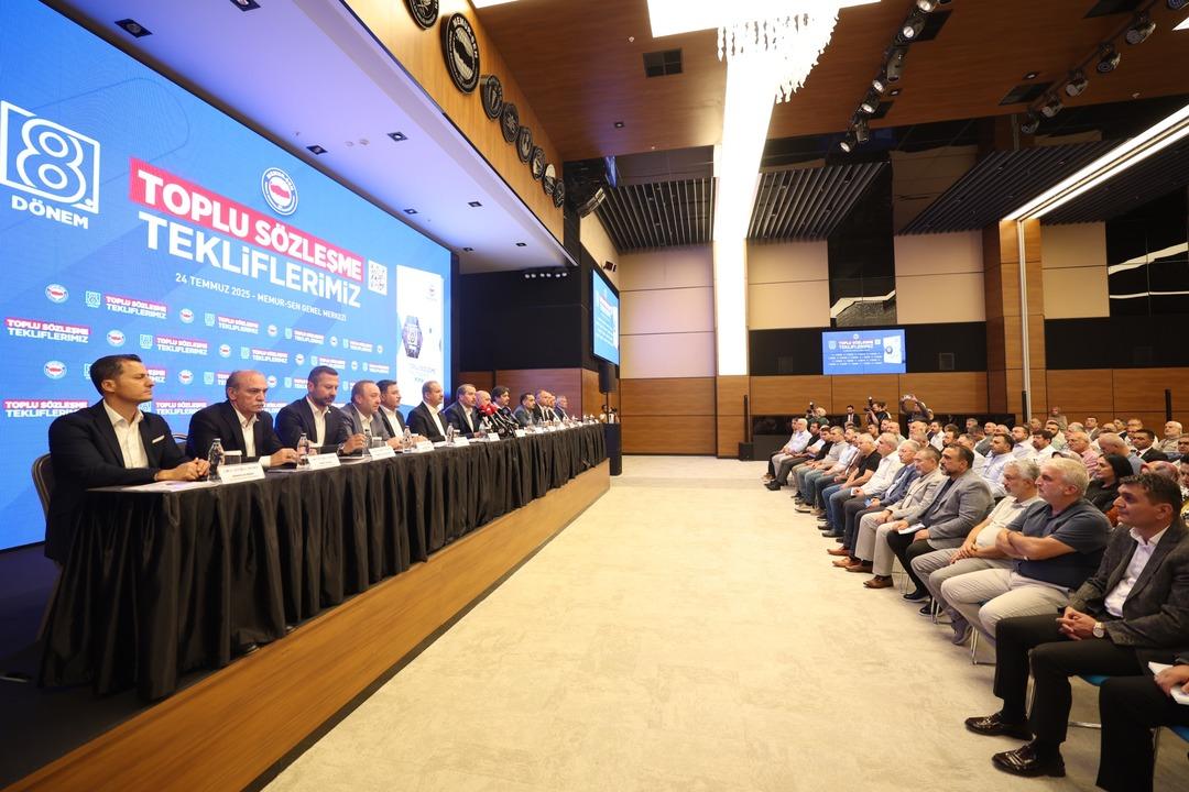 Memur-Sen, 8 inci dönem toplu sözleşme teklifini açıkladı 2