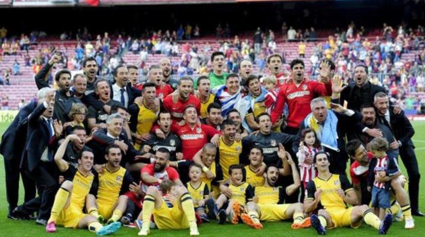 ATLETICO MADRID ŞAMPİYON
