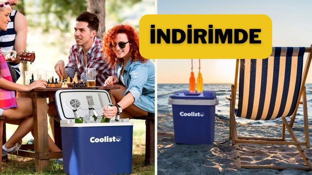 Yol üstü molalar artık daha keyifli olacak! Coolist CLT26 oto buzdolabı indirime girdi