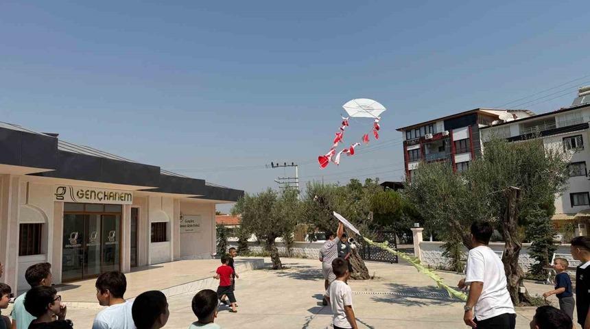 Soma’da uçurtmalar Filistin için havalandı