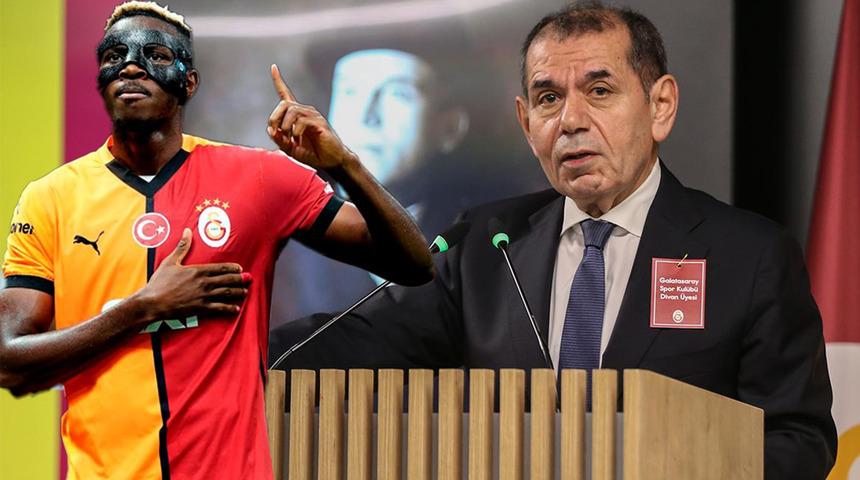 Galatasaray Başkanı Dursun Özbek'ten Victor Osimhen itirafı! "Osimhen'in transferini başarılı şekilde yaptığımızı..."