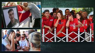 Şehitlere veda... Orman yangınında hayatını kaybeden kahramanlar son yolculuğuna uğurlandı...