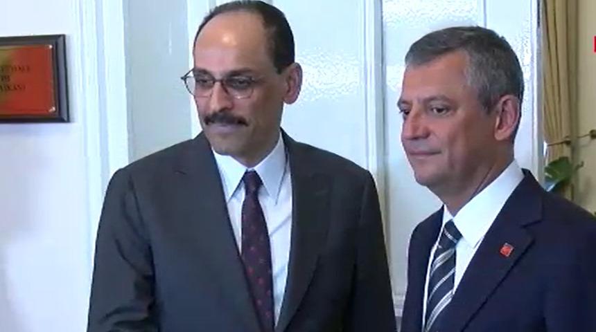 MİT Başkanı Kalın ile CHP lideri Özel TBMM'de görüştü: Terörsüz Türkiye çalışmaları ele alındı