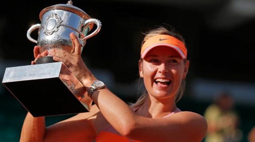 Roland Garros'ta zafer Sharapova'nın!