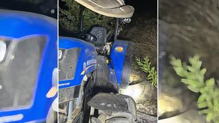 Devrilen traktörün altında kalan sürücü öldü