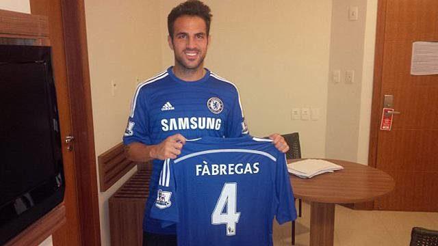 Fabregas Chelsea'de