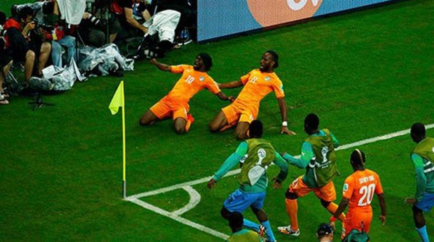 Fildişi'ne 2 dakika yetti