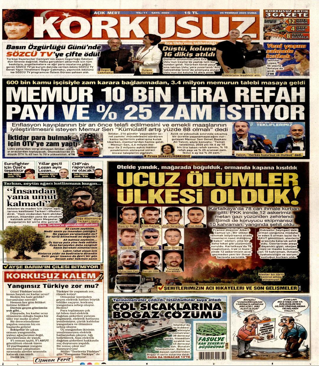 Korkusuz Gazetesi